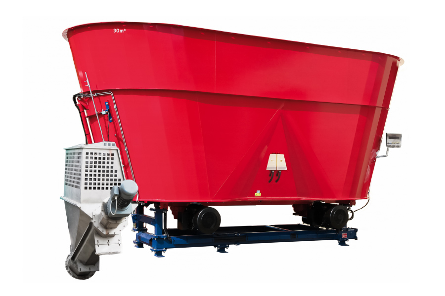 Alimentador de substratos sólidos P4030, 30 m³