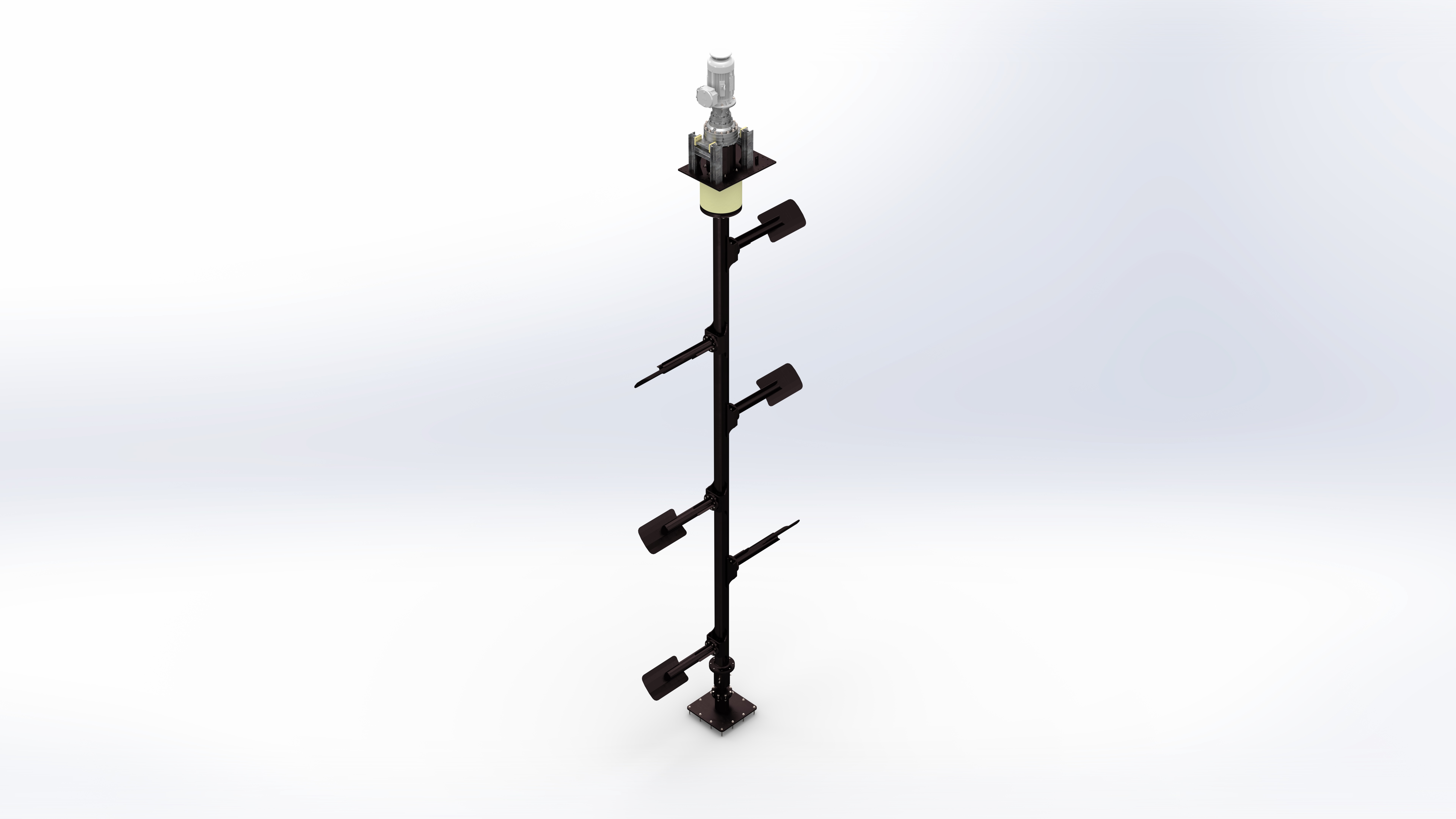 Vertical paddle agitator VE-15 | 15 kW
