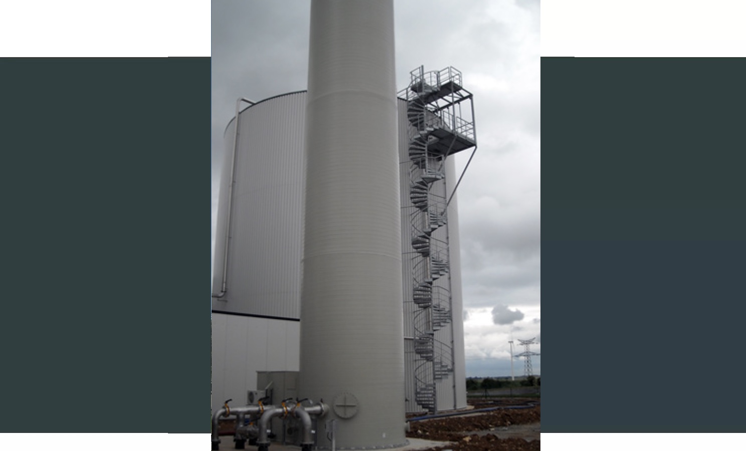 Реактор биологической очистки от серы 2200 м³/ч - 2500/100ppm