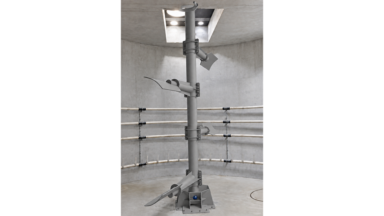 Misturador vertical de pás EX-11 | 11 kW